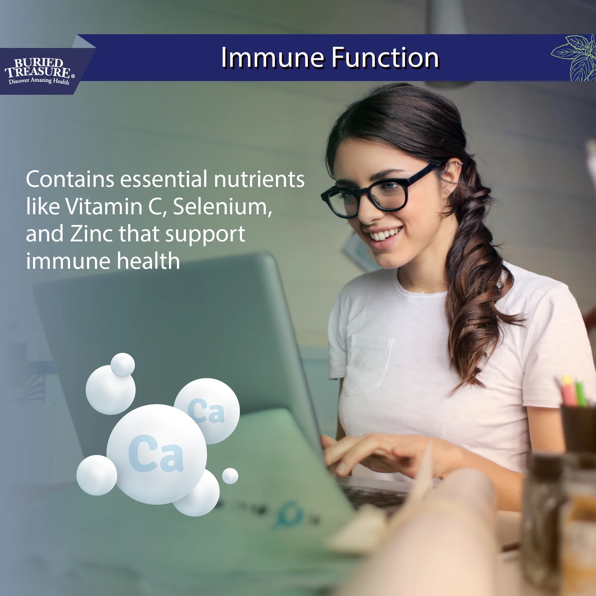 Calcium Plus – Blueberry Liquid Supplement with Calcium Citrate, Vitamin D, Magnesium & Zinc | 16 oz | No Sugar | Clean-Label Formula - Image 6