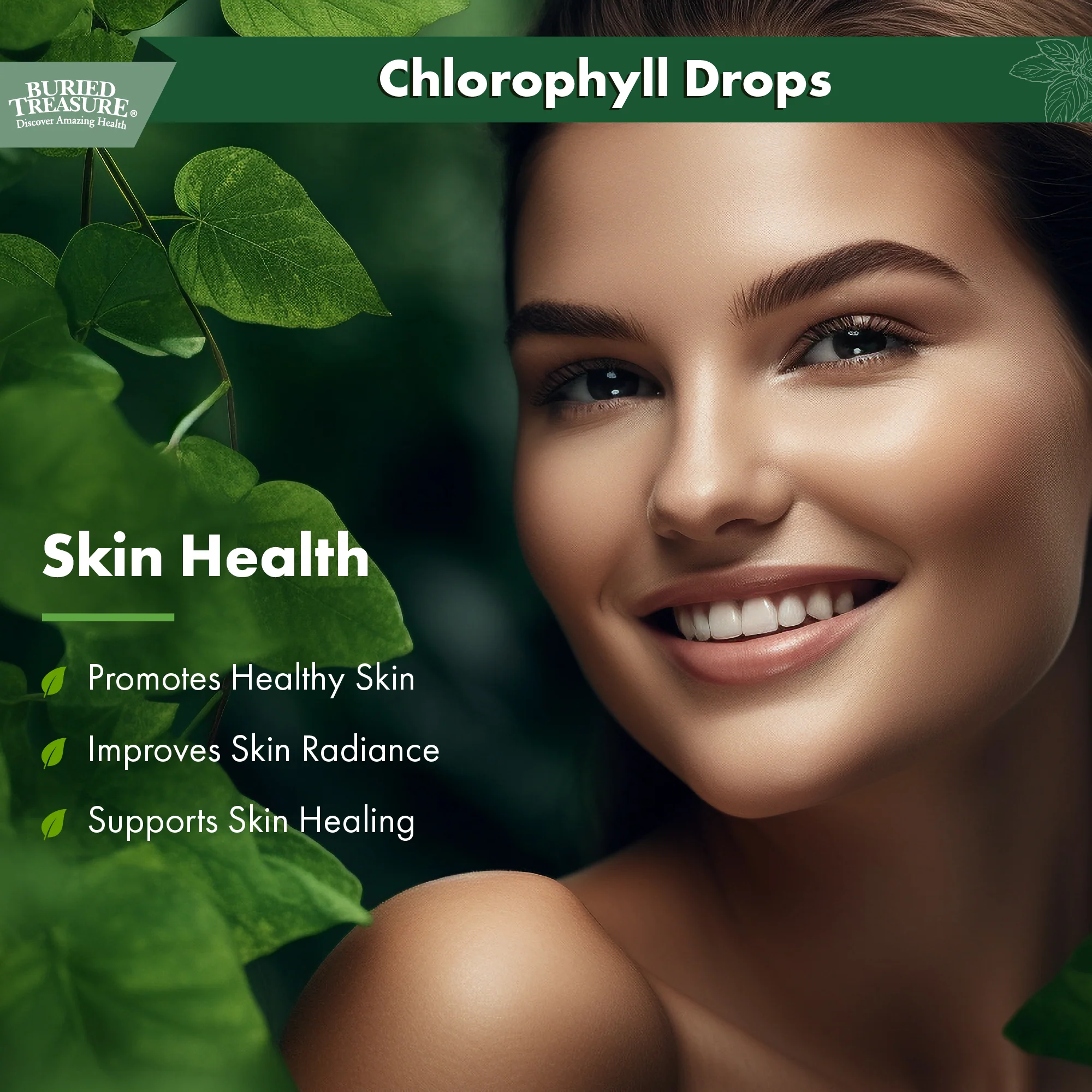 Buried Treasure Liquid Nutrients Chlorophyll Drops, 50 mg per Serving, 2 oz (30 Servings) - Image 5